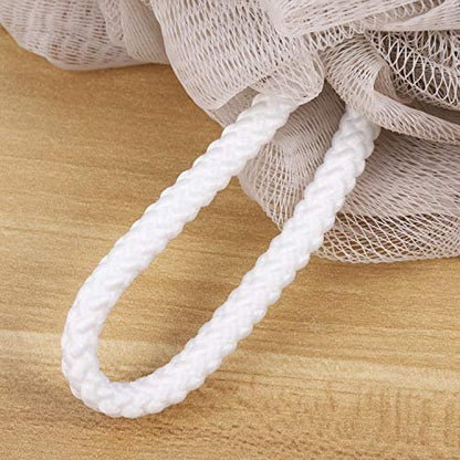 BTYMS Bath Sponge Shower Loofahs 60g Mesh Pouf Bath Scrunchies Body Wash Puff - Pack of 4