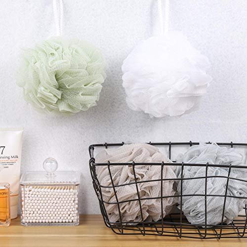 BTYMS Bath Sponge Shower Loofahs 60g Mesh Pouf Bath Scrunchies Body Wash Puff - Pack of 4 - görsel 12