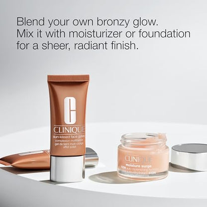 Clinique Sun-Kissed Face Gelee Complexion Multitasker Bronzing Drops - Universal Glow Skin Tint & Liquid Bronzer, 1 Fl Oz Avelisse