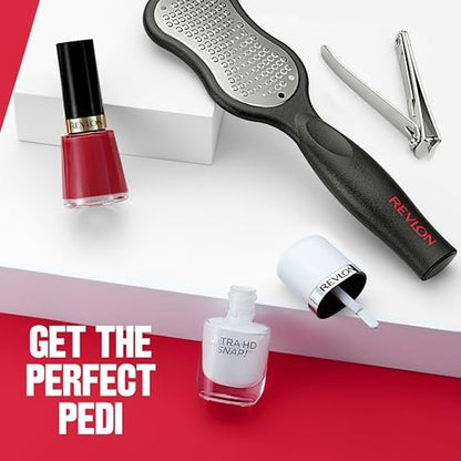 Revlon Callus Remover Foot File for Wet or Dry Skin - Gently Removes Dead Skin and Calluses, Easy to Use, Ceramic, Pack of 1 Avelisse