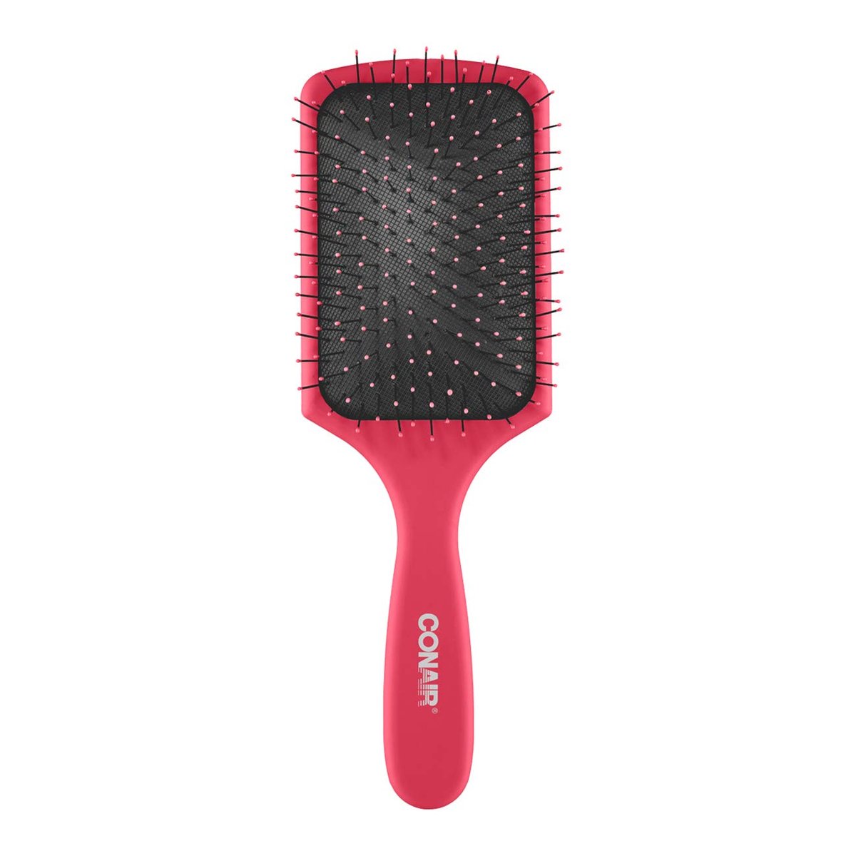 Conair Detangling Paddle Brush - Gentle for All Hair Types, Pink - görsel 1