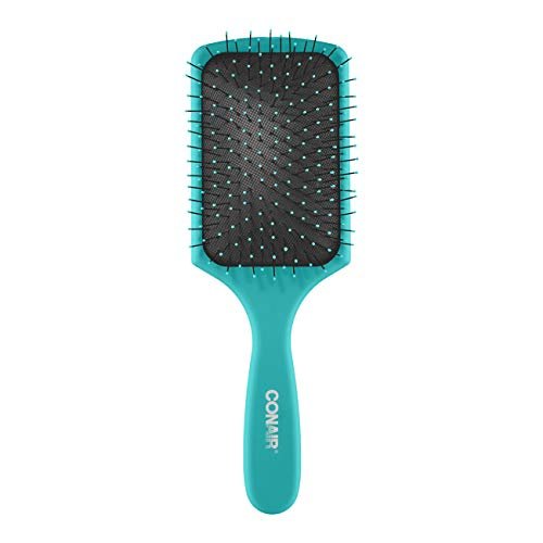 Conair Detangling Paddle Brush - Gentle for All Hair Types, Pink - görsel 10