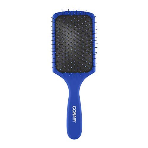 Conair Detangling Paddle Brush - Gentle for All Hair Types, Pink - görsel 6
