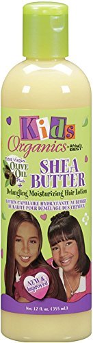 Africa's Best Kids Organics Shea Butter Detangling Moisturizing Hair Lotion, 12 oz (Pack of 4)