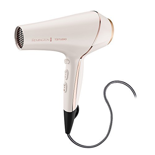 Remington Pro Ionic Hair Dryer 1875W with Diffuser, 2 Concentrators, 3 Sectioning Clips, 3 Heat and 2 Speed Settings, Cool Shot Button Avelisse