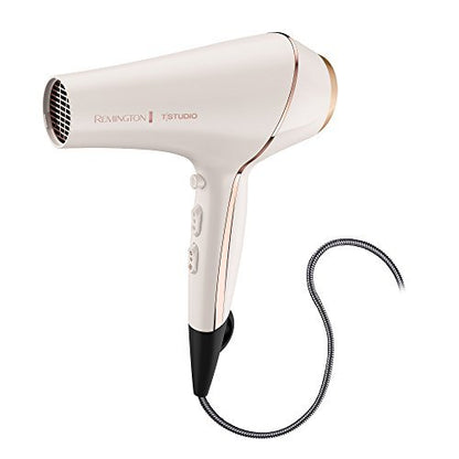 Remington Pro Ionic Hair Dryer 1875W with Diffuser, 2 Concentrators, 3 Sectioning Clips, 3 Heat and 2 Speed Settings, Cool Shot Button Avelisse