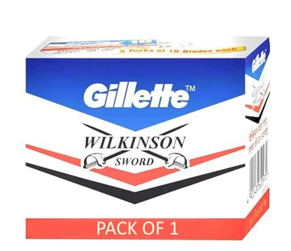 Gillette Wilkinson Sword Blades – 100 Blades for Superior Shaving
