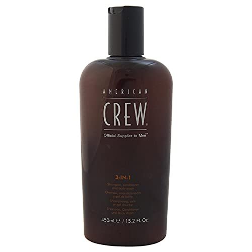American Crew 3-In-1 Shampoo, Conditioner, and Body Wash for Men, 15.2 oz - görsel 2