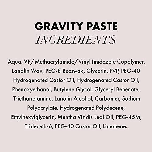 Hanz de Fuko Gravity Paste – Premium Men's Hair Styling Paste – High Hold, Medium Shine – 2 oz Travel Size Avelisse