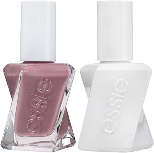 essie Gel Couture Longwear Nail Polish + Top Coat Kit - Take Me To Thread (0.46 fl. oz.) Avelisse