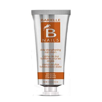 Barielle Daily Strengthening Nail Cream with Biotin - 1.5 oz for Splitting, Brittle, Ridged & Damaged Nails