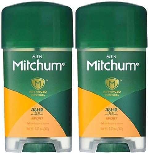 Mitchum Clear Gel Antiperspirant & Deodorant for Men, Super Sport - 2.25 oz Twin Pack - görsel 2