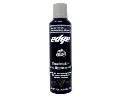 Edge Shave Gel Ultra Sensitive, Fragrance Free - 7 oz (Pack of 4) Avelisse