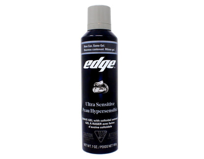 Edge Shave Gel Ultra Sensitive, Fragrance Free - 7 oz (Pack of 4) Avelisse