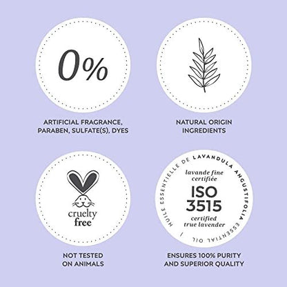 Bleu Lavande Natural Lavender Hand Cream – Premium True Lavender Essential Oil, Non-Greasy, Vegan & Cruelty-Free – 8.4 Fl Oz