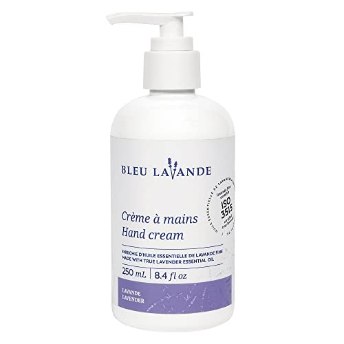 Bleu Lavande Natural Lavender Hand Cream – Premium True Lavender Essential Oil, Non-Greasy, Vegan & Cruelty-Free – 8.4 Fl Oz - görsel 2