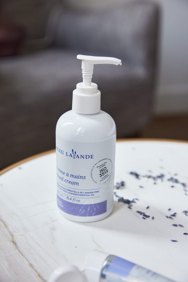 Bleu Lavande Natural Lavender Hand Cream – Premium True Lavender Essential Oil, Non-Greasy, Vegan & Cruelty-Free – 8.4 Fl Oz - görsel 11