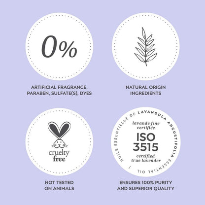 Bleu Lavande Natural Lavender Hand Cream – Premium True Lavender Essential Oil, Non-Greasy, Vegan & Cruelty-Free – 8.4 Fl Oz