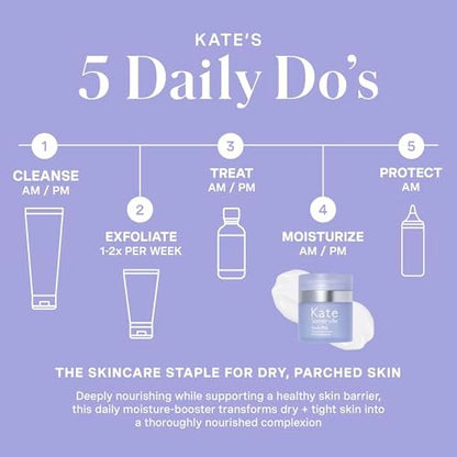 Kate Somerville Goat Milk Moisturizing Cream – Deeply Hydrating Daily Face Moisturizer for Dry, Tight, and Sensitive Skin, 1.7 Fl Oz Avelisse