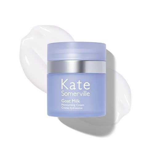 Kate Somerville Goat Milk Moisturizing Cream – Deeply Hydrating Daily Face Moisturizer for Dry, Tight, and Sensitive Skin, 1.7 Fl Oz Avelisse
