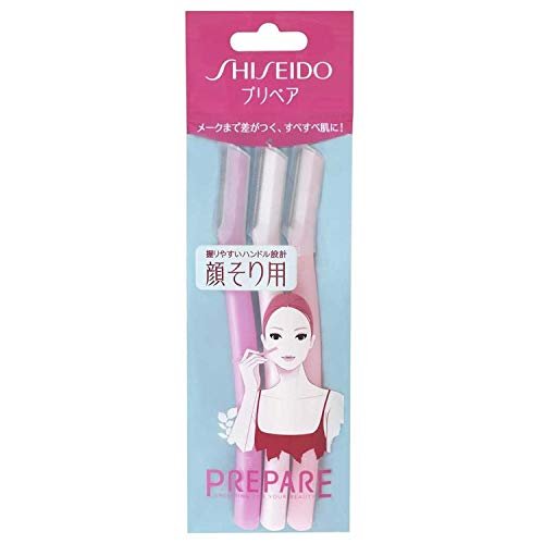PREPARE finetoday Face Razor (3-Pack) – Pink, Resin Handle, Disposable Razors for Women & Men - görsel 2