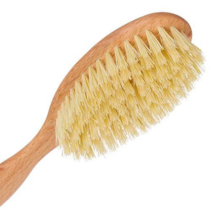 Redecker Tampico Fiber Hairbrush – Natural Bristle Vegan Hair Brush with Oiled Beechwood Handle, 8 Inches Avelisse