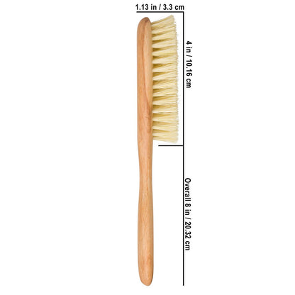 Redecker Tampico Fiber Hairbrush – Natural Bristle Vegan Hair Brush with Oiled Beechwood Handle, 8 Inches Avelisse