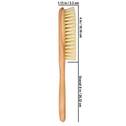 Redecker Tampico Fiber Hairbrush – Natural Bristle Vegan Hair Brush with Oiled Beechwood Handle, 8 Inches Avelisse