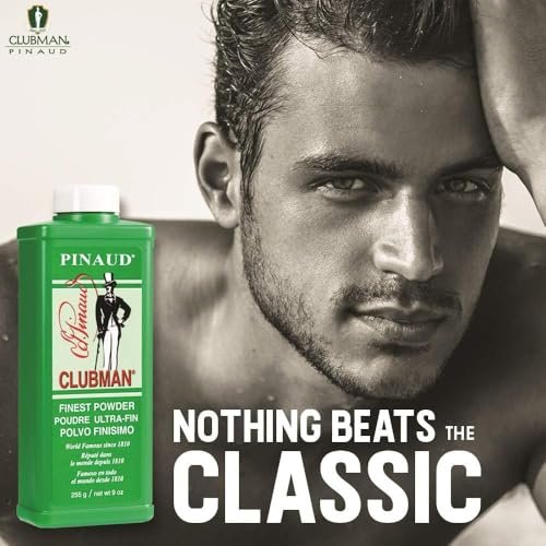Clubman Pinaud Finest Powder - 9 oz (255 g) Talc-Free Body Powder - görsel 4