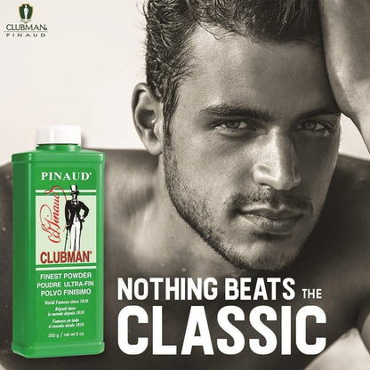 Clubman Pinaud Finest Powder - 9 oz (255 g) Talc-Free Body Powder