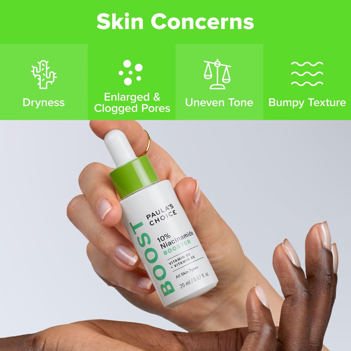 Paula's Choice BOOST 10% Niacinamide Face Serum Booster with Vitamin C & Licorice Extract – Pore Minimizer & Brightening Serum for All Skin Types, Fragrance-Free, 0.67 oz Avelisse