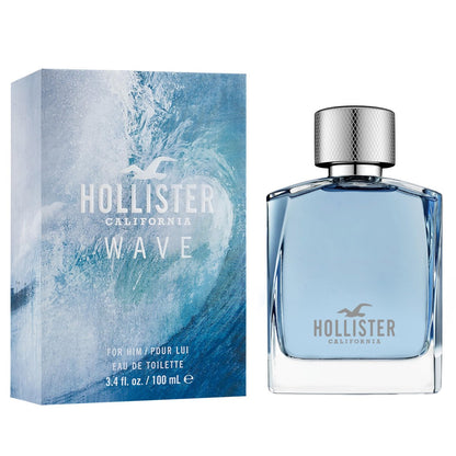 Hollister Wave Men Eau De Toilette, 3.4 oz - Fresh and Invigorating Fragrance Avelisse