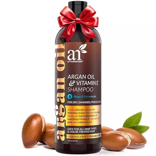 artnaturals Argan Hair Growth Shampoo - Sulfate Free, Biotin & Keratin Infused for Thinning Hair - 16 oz Avelisse