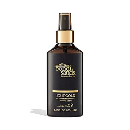 Bondi Sands Liquid Gold Self Tanning Dry Oil – Hydrating, Quick Drying, Natural Golden Look, 5.07 oz Avelisse