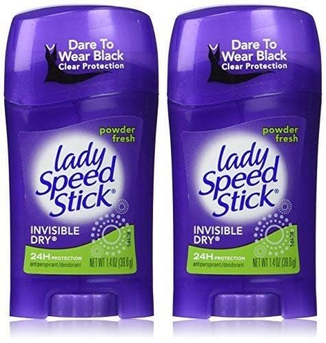 Lady Speed Stick Invisible Dry Powder Fresh Antiperspirant Deodorant, 1.4 oz (2-Pack) - görsel 3