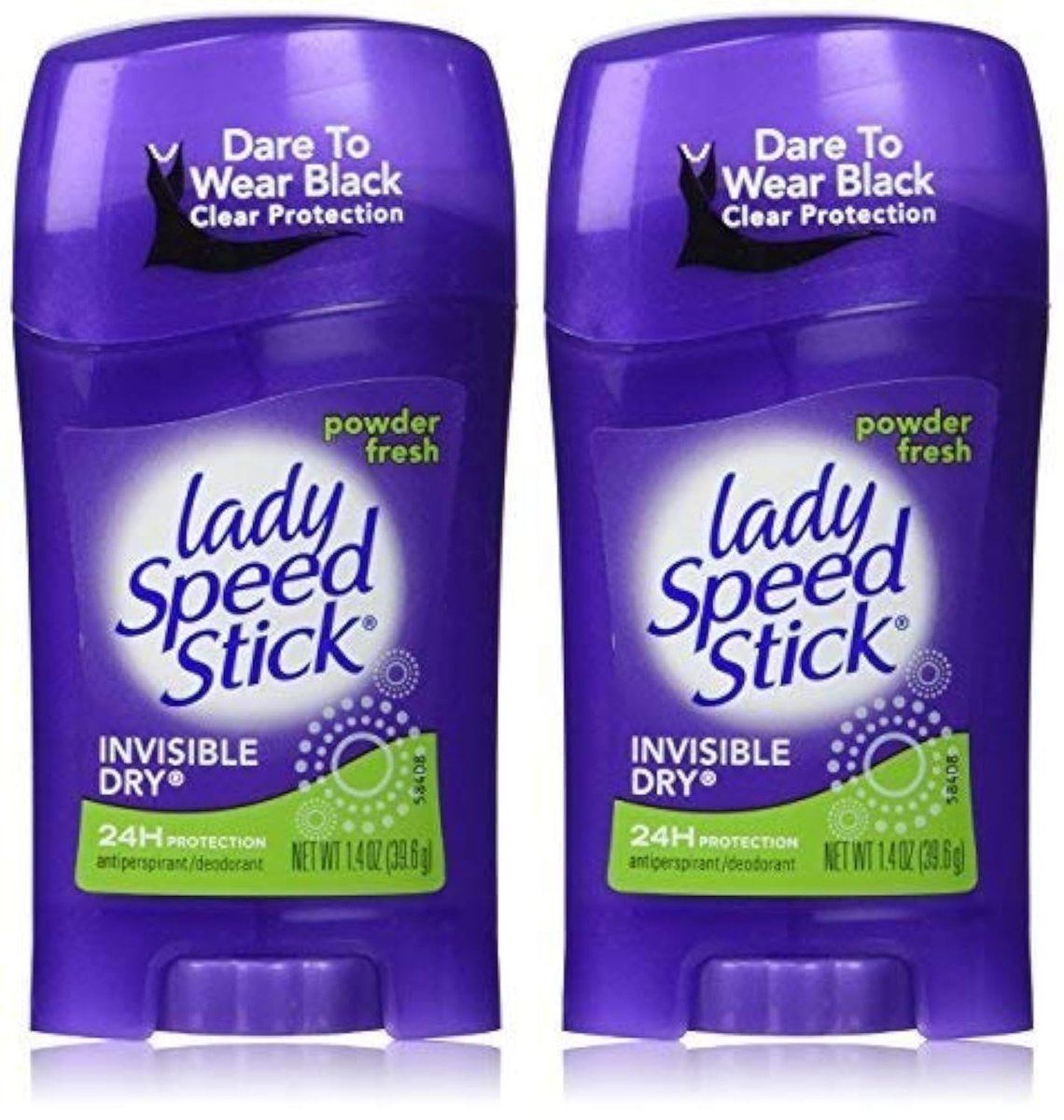 Lady Speed Stick Invisible Dry Powder Fresh Antiperspirant Deodorant, 1.4 oz (2-Pack) - görsel 1
