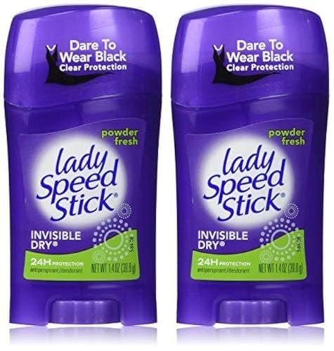 Lady Speed Stick Invisible Dry Powder Fresh Antiperspirant Deodorant, 1.4 oz (2-Pack) - görsel 2