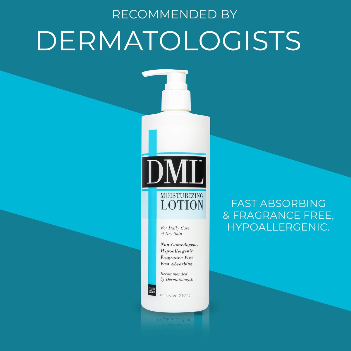 DML Moisturizing Lotion - 16 Fl Oz | Intense Hydration for Dry Skin Avelisse