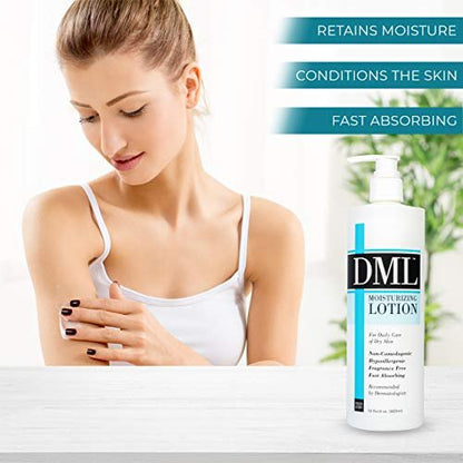 DML Moisturizing Lotion - 16 Fl Oz | Intense Hydration for Dry Skin Avelisse