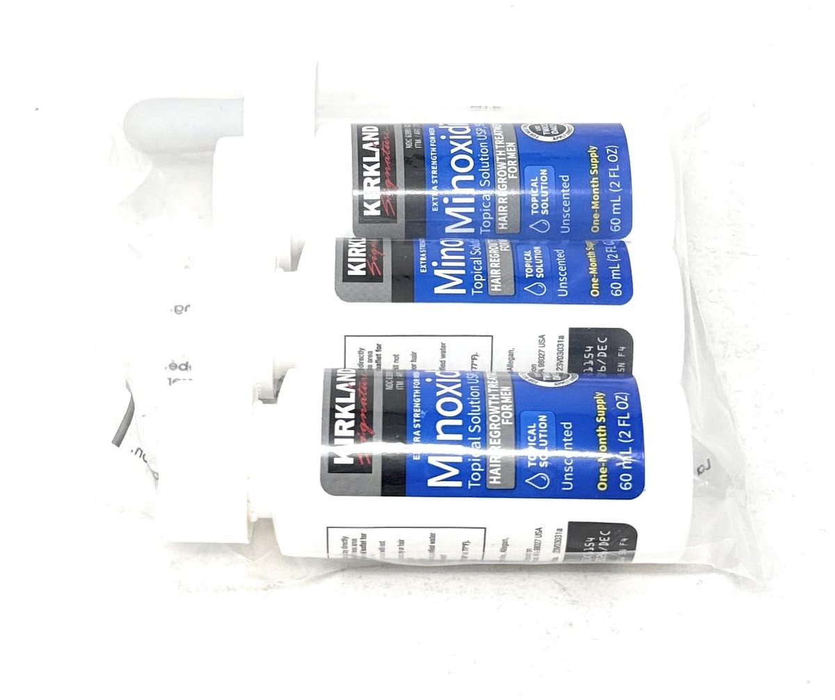 Kirkland Extra Strength Minoxidil Topical Solution USP 5% Hair Regrowth - 3-Month Supply - görsel 9