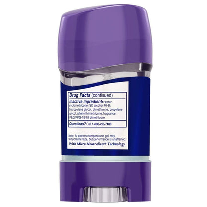 Lady Speed Stick 48HR Antiperspirant Deodorant Gel Fresh Fusion - 2.30 oz (Pack of 3)