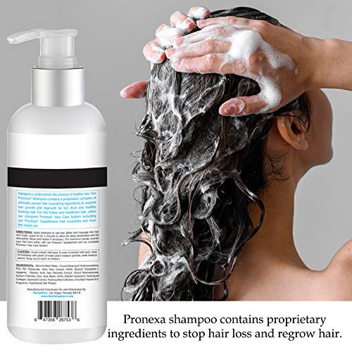 Pronexa Clinical Strength Hair Growth & Regrowth Therapy Shampoo with Biotin, Collagen & DHT Blockers for Thinning Hair, 8 fl. oz. Avelisse