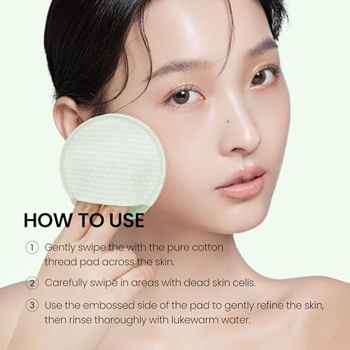 DERMALOGY by NEOGENLAB Bio-Peel Gauze Peeling Pads (Green Tea, 30 pads) – Exfoliating & Hydrating & Soothing PHA Peeling Pad Avelisse