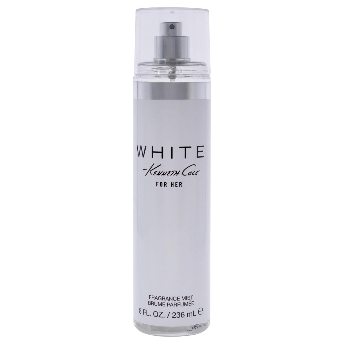 Kenneth Cole White for Her Body Mist – Fruity Fresh Feminine Fragrance with Mandarin, Vanilla & Orchid, 8 Fl Oz - görsel 1