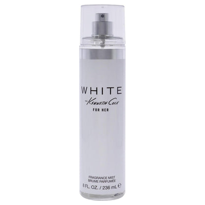 Kenneth Cole White for Her Body Mist – Fruity Fresh Feminine Fragrance with Mandarin, Vanilla & Orchid, 8 Fl Oz