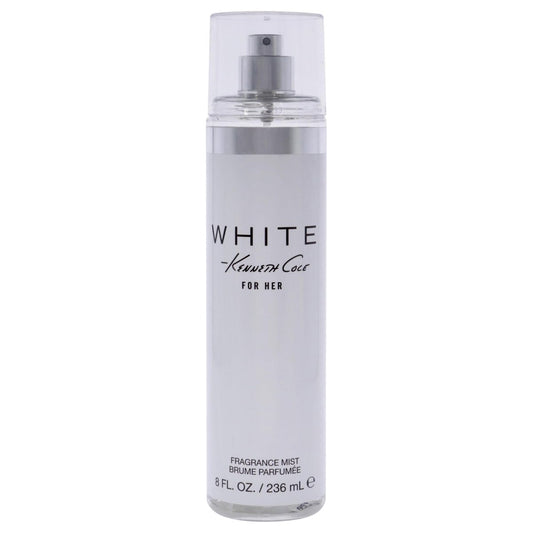 Kenneth Cole White for Her Body Mist – Fruity Fresh Feminine Fragrance with Mandarin, Vanilla & Orchid, 8 Fl Oz