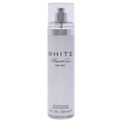 Kenneth Cole White for Her Body Mist – Fruity Fresh Feminine Fragrance with Mandarin, Vanilla & Orchid, 8 Fl Oz