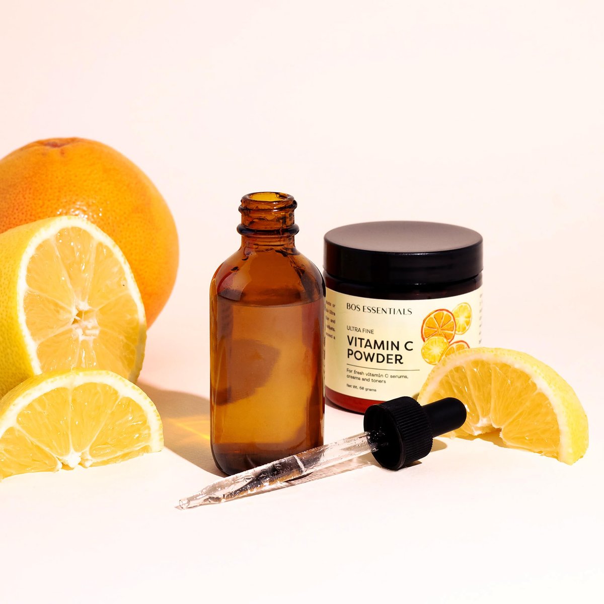 Bos Essentials Ultra Fine Vitamin C Powder – 100% Pure Ascorbic Acid, Non-GMO, Cosmetic-Grade, DIY Serum & Cream Base - görsel 18