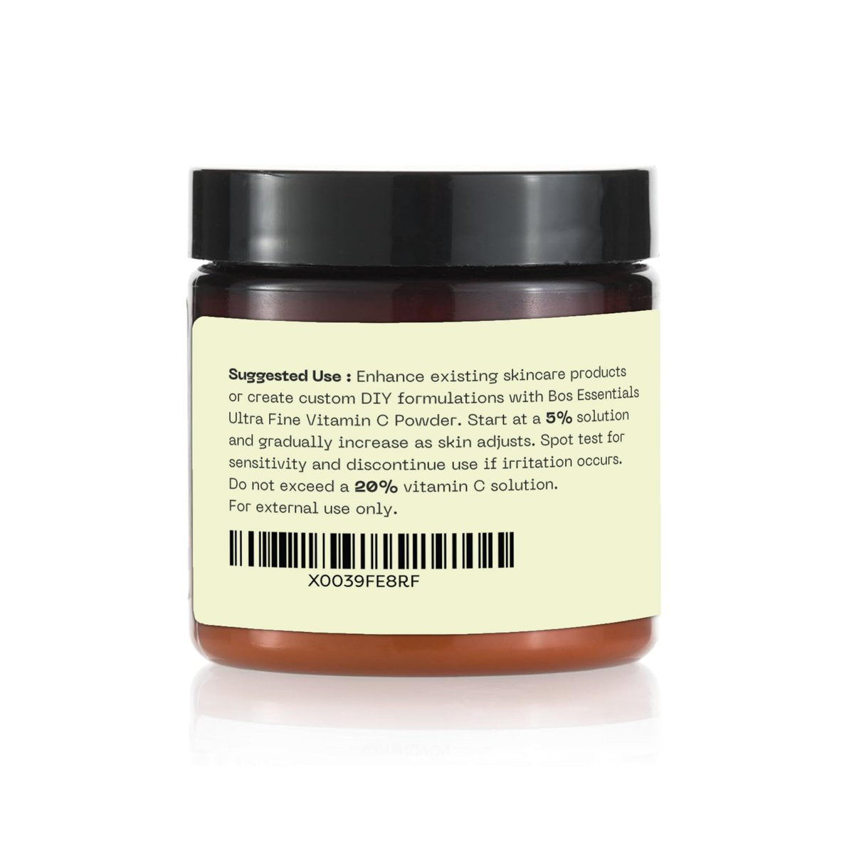 Bos Essentials Ultra Fine Vitamin C Powder – 100% Pure Ascorbic Acid, Non-GMO, Cosmetic-Grade, DIY Serum & Cream Base - görsel 10