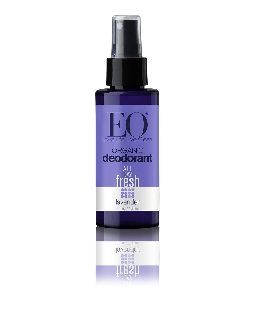 EO Organic Deodorant Spray, Lavender, 4 Fl Oz - Natural & Aluminum-Free - görsel 1